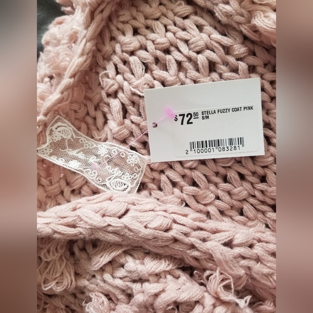 NWT Sadie & Sage Stella Fuzzy Coat - Picture 5 of 5